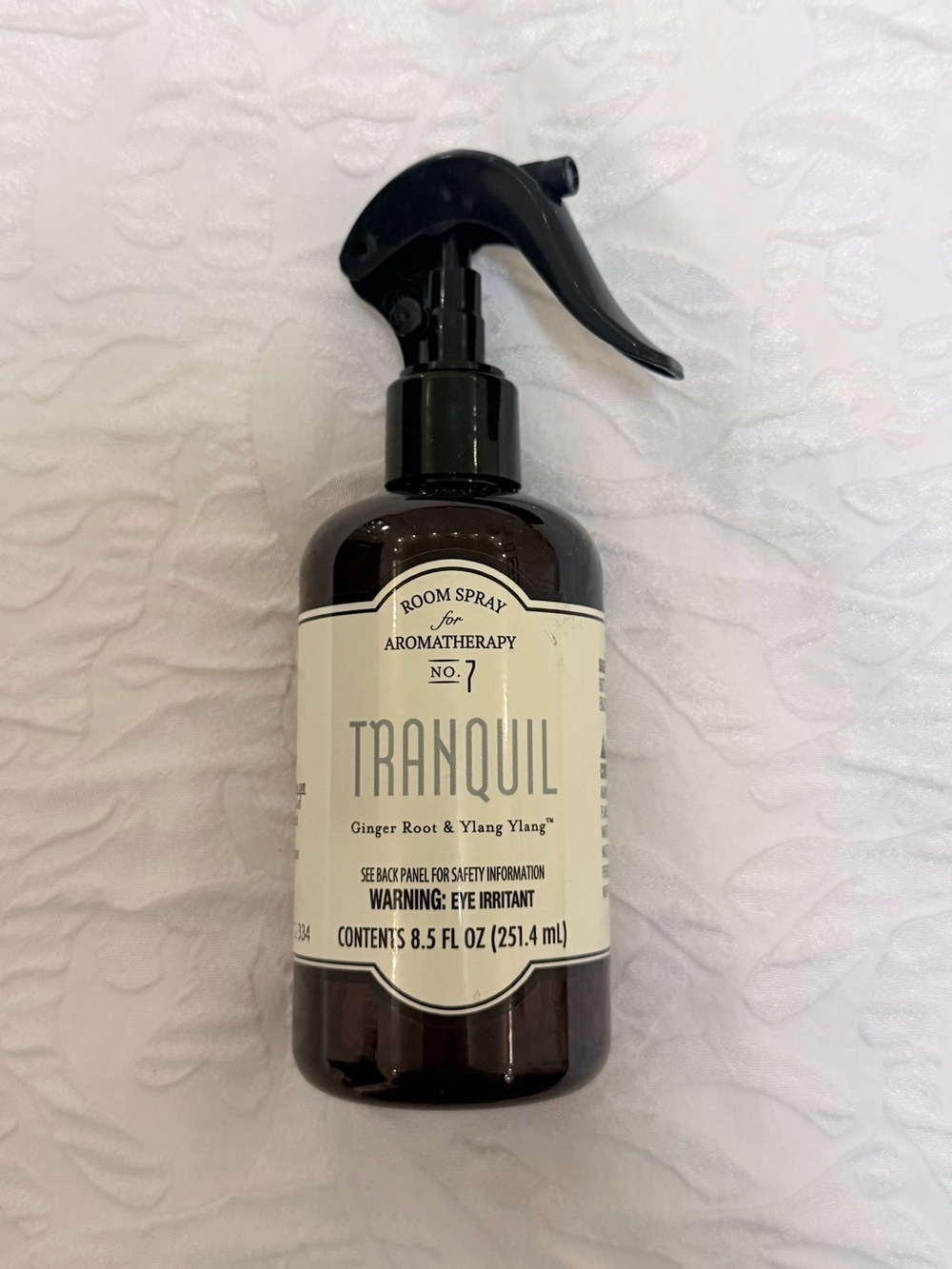 Tranquil No. 7 Aromatherapy Room Spray - Ginger Root & Ylang Ylang (8.5 fl oz)